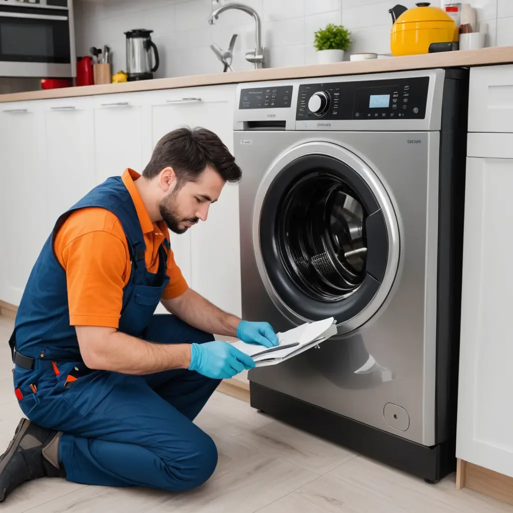 Washing machine maintenance